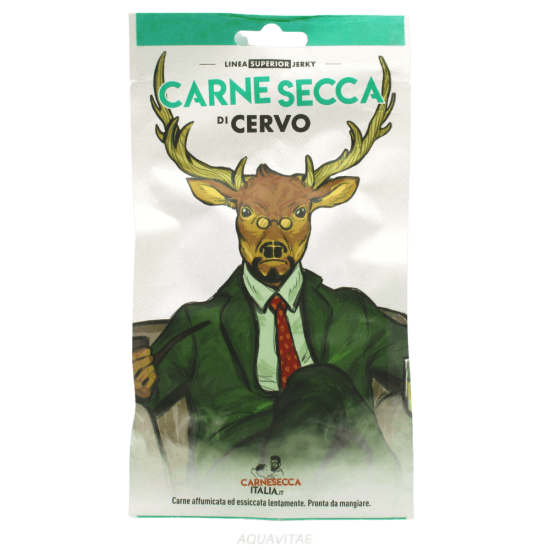 Snack Carne Secca affumicata di Cervo 40g Superior Jerky