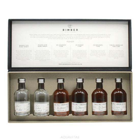Whisky Bimber Tasting Set Whisky 6 x 50ml (OC) Single Malt Whisky Regno Unito