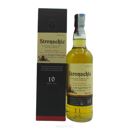 Whisky Stronachie 10 Year Old. A.D. Rattray Single Malt Scotch Whisky