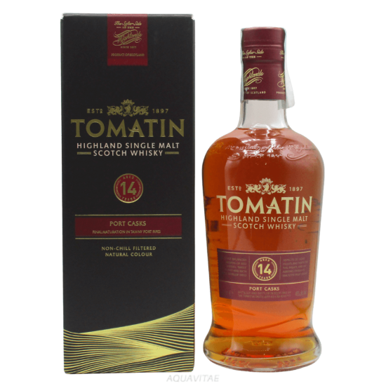Whisky Tomatin 14 Year Old Port Finish Single Malt Scotch Whisky