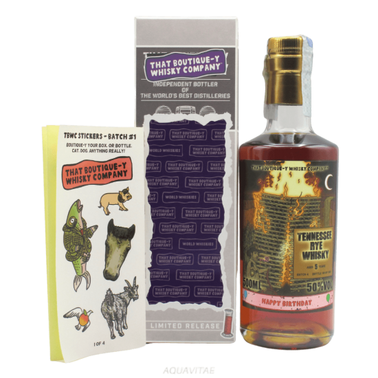 Whisky That Boutique-y Whisky Company Tennessee Rye 5 Year Old Batch 4 Limited Release Whisky Americano Rye