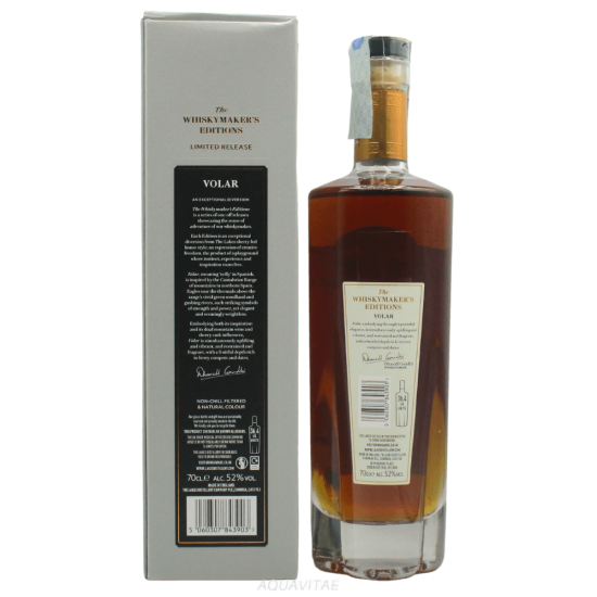 Whisky The Lakes The Whiskymaker's Edition Volar Limited Release Single Malt Whisky Regno Unito