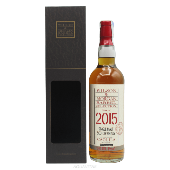 Whisky Caol Ila 2015 Virgin Oak Finish 2nd Batch 100 UK Proof Wilson & Morgan Single Malt Whisky Scottish