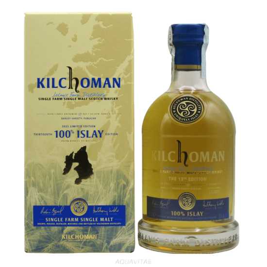 Whisky Kilchoman 100% Islay 13th Edition Release 2023 Whisky Scottish Single Malt
