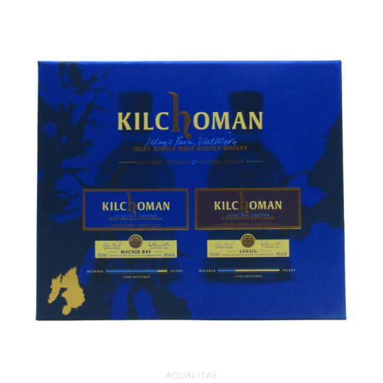 Whisky Kilchoman Machir Bay & Sanaig (2 x 200ml) Single Malt Whisky scozzese