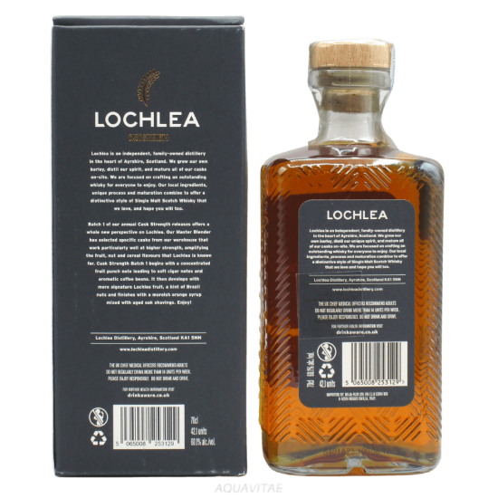 Whisky Lochlea Cask Strength Batch 1 Single Malt Scotch Whisky