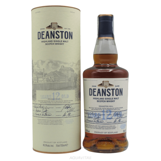 Whisky Deanston 12 Year Old Whisky Scottish Single Malt