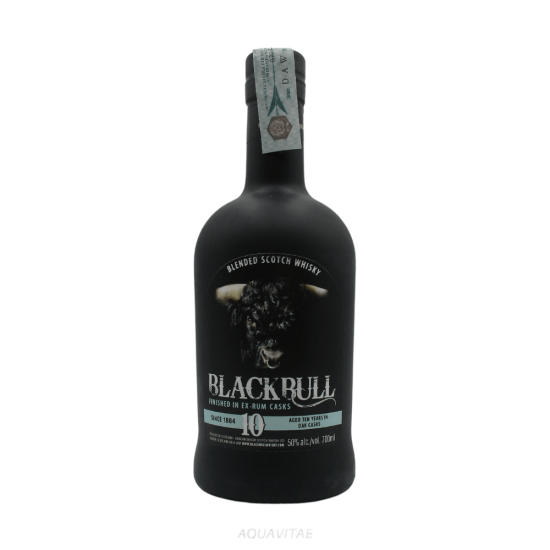 Whisky Black Bull 10 Year Old Rum Finish Whisky Scozzese Blended 