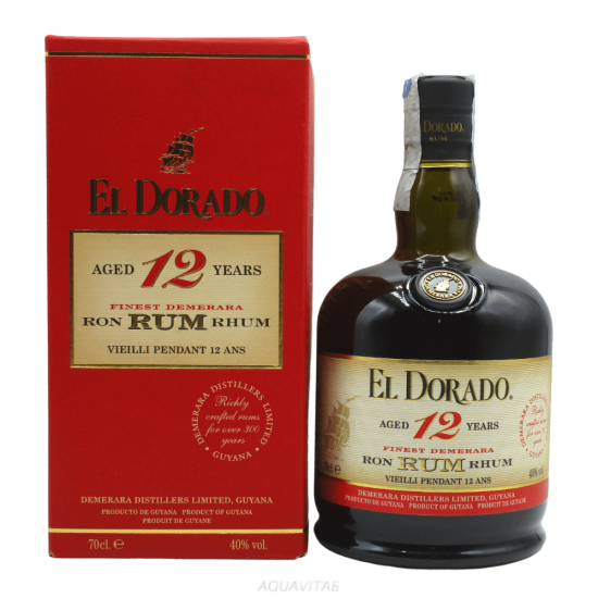 Rum El Dorado 12 Year Old Rum Guyana