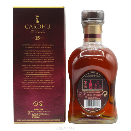 Cardhu 15 Ans 0,7L (40% Vol.) - Cardhu - Whisky