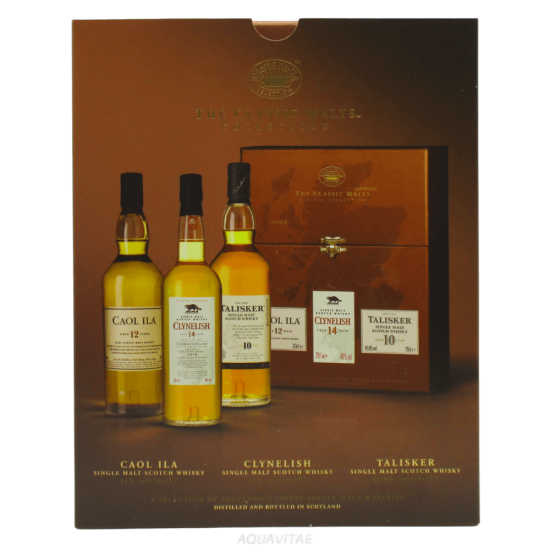 Whisky The Classic Malts Coastal Collection (3x200ml) Single Malt Whisky Scozzese