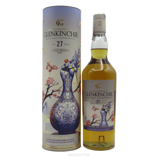 Whisky Glenkinchie 27 Year Old Special Release 2023 The Floral Treasure Single Malt Scotch Whisky