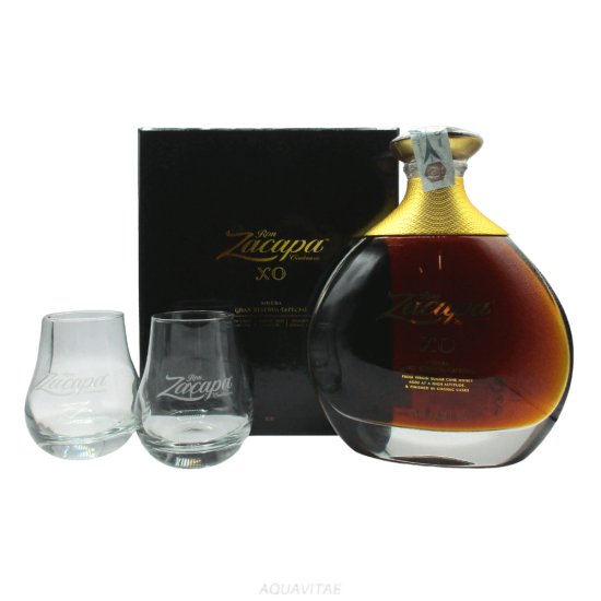 Rum Zacapa XO Solera Gran Reserva Especial Gift Pack + 2 Bicchieri Rum Guatemala