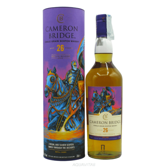 Whisky Cameron Bridge 26 Year Old Special Release 2022 The Knight's Golden Triumph