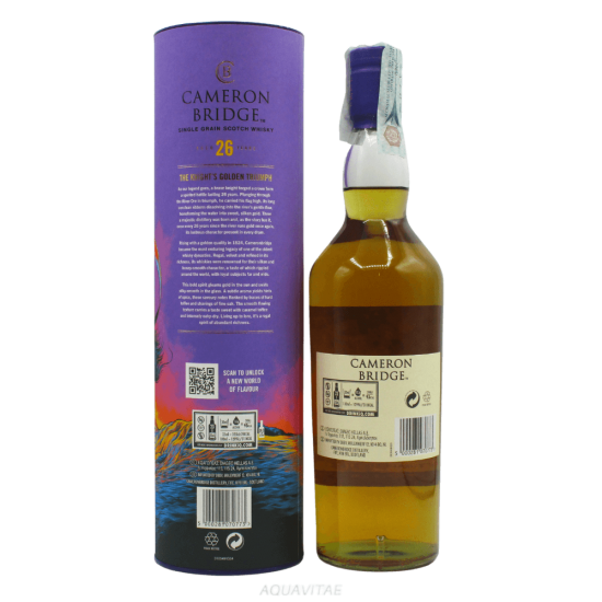 Whisky Cameron Bridge 26 Year Old Special Release 2022 The Knight's Golden Triumph