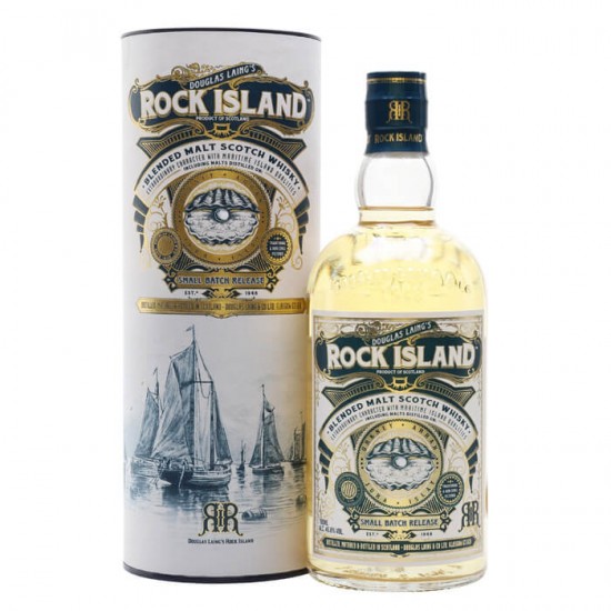 Whisky Rock Island Small Batch Release Whisky Scottish Blended Malt
