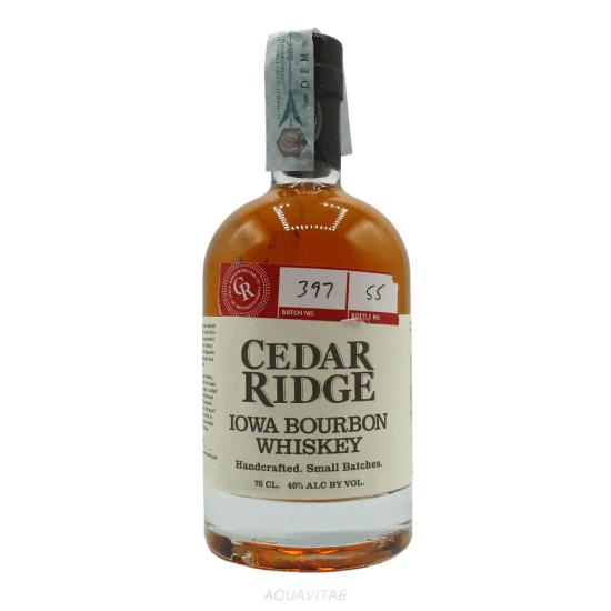 Whiskey Cedar Ridge Iowa Bourbon Bourbon Whiskey 