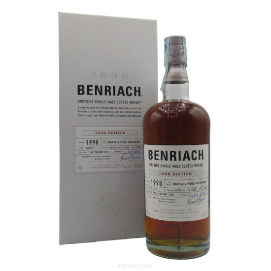 Whisky Benriach 22 Year Old 1998 Cask 10298 Batch 17 Single Malt Scotch Whisky