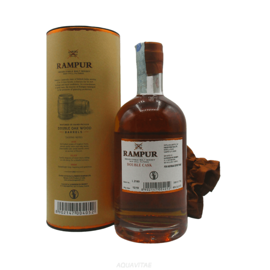 Whisky Rampur Double Cask Single Malt Whisky Indiano