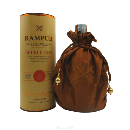 Whisky Rampur Double Cask Single Malt Whisky Indiano