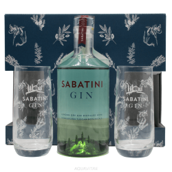 Sabatini Gin Gift pack + 2 Bicchieri