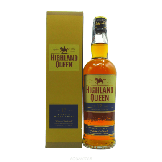 Whisky Highland Queen 12 Year Old Whisky Scozzese Blended