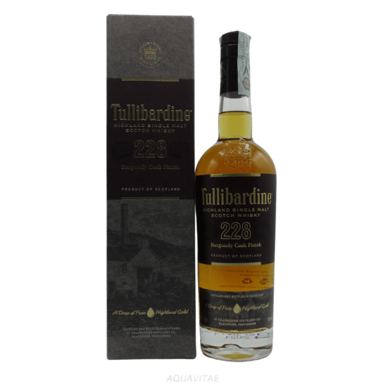 Whisky Tullibardine 228 Burgundy Cask Finish Single Malt Scotch Whisky