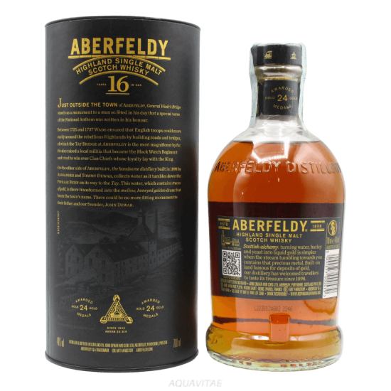 Whisky Aberfeldy 16 Year Old Whisky Scozzese Single Malt