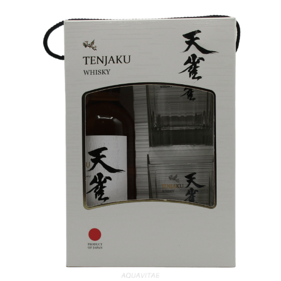 Whisky Tenjaku Gift Pack + 2 Bicchieri Whisky Giapponese Blended 