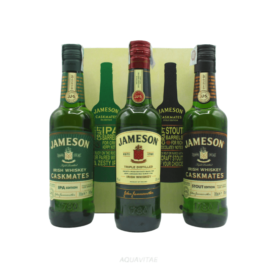 Whisky Jameson Whiskey Tripack (3 x 200ml)  Whiskey Blended Irish