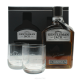 Whiskey Jack Daniel's Gentleman Jack Cofanetto + 2 Bicchieri Tennessee Whiskey