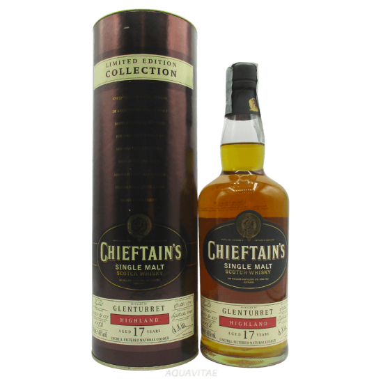 Whisky Chieftain's Glenturret 17 Year Old 1990 Single Malt Scotch Whisky
