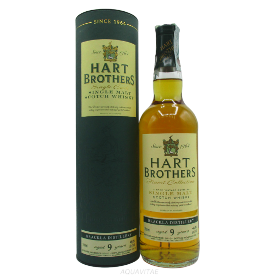 Whisky Hart Brothers Brackla 9 Year Old Single Malt Scotch Whisky