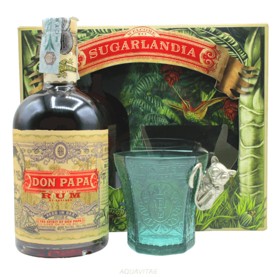 Rum Don Papa 7 Year Old + Glass Limited Edition Philippine Rum