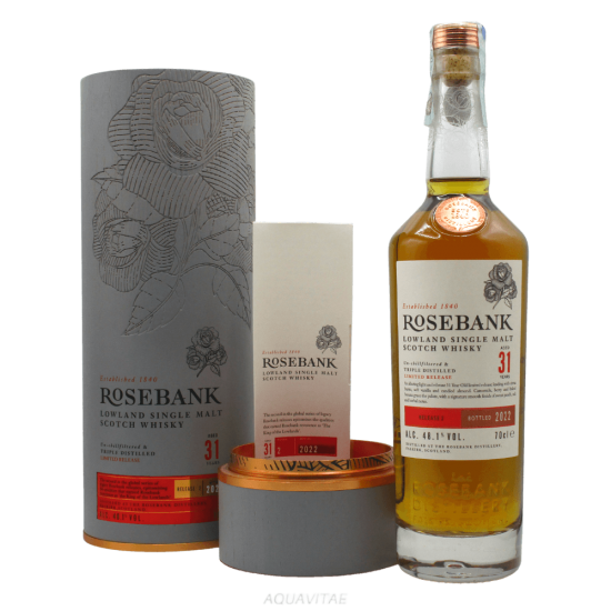 Whisky Rosebank 31 Year Old Release Two Single Malt Scotch Whisky