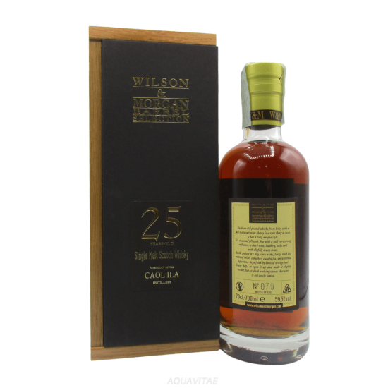 Whisky Caol Ila 25 Year Old Sherry Wood Wilson & Morgan Single Malt Scotch Whisky