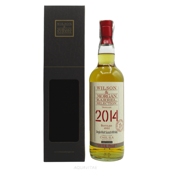 Whisky Caol Ila 2014 Bourbon Finish 100 UK Proof Wilson & Morgan Single Malt Whisky Scottish