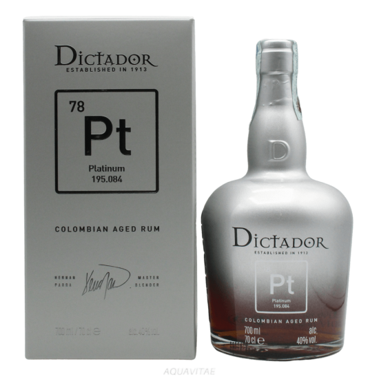 Rum Dictador Platinum Colombia