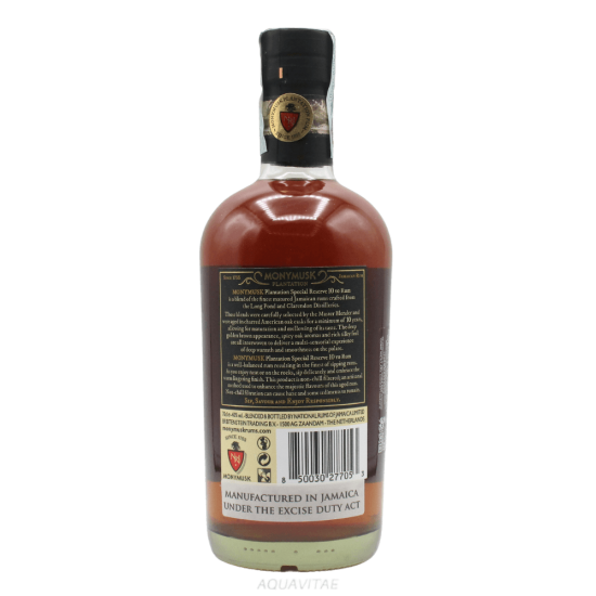 Rum Monymusk Special Reserve 10 Year Old Jamaican Rum