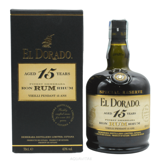 Rum El Dorado 15 Year Old Rum Guyana