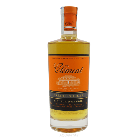 Rum Clèment Rhum Crèole Shrubb Liqueur d'Orange Liqueur Rum Martinique