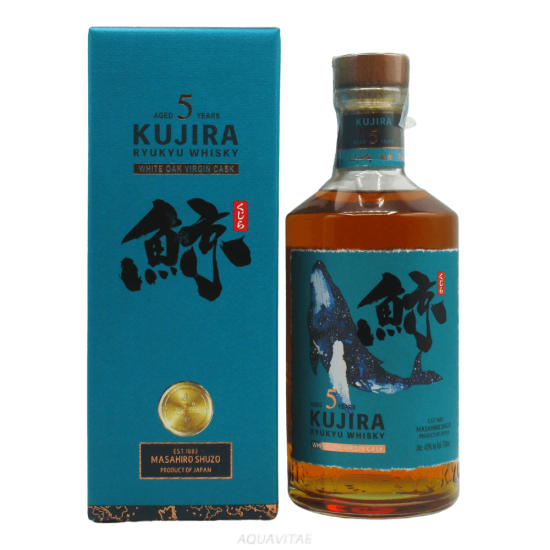 Whisky Kujira 5 Year Old White Oak Virgin Cask Whisky Japanese Single Grain