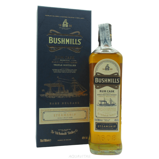 Whisky Bushmills Steamship Rum Cask Reserve BUSHMILLS Whisky Irish Single Malt
