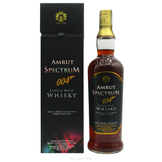 Whisky Amrut Spectrum 004 Release 2021 Single Malt Whisky Indiano