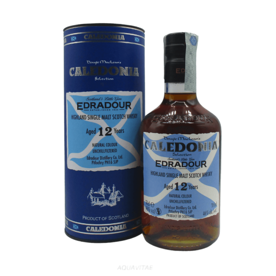 Whisky Edradour 12 Year Old Caledonia Whisky  Scottish Single Malt