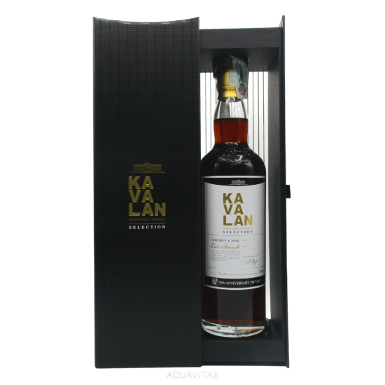 Whisky Kavalan Sherry Single Cask 70° Anniversario Velier Whisky Taiwan Single Malt