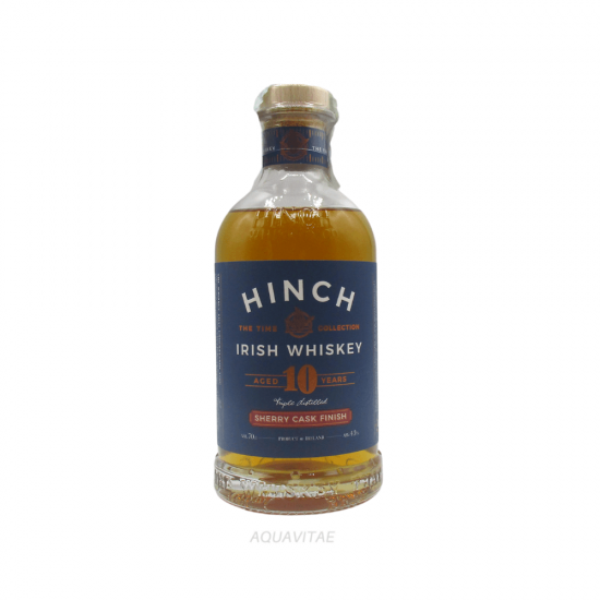 Whiskey Hinch 10 Year Old Sherry Cask Finish Whiskey Irlandese Blended