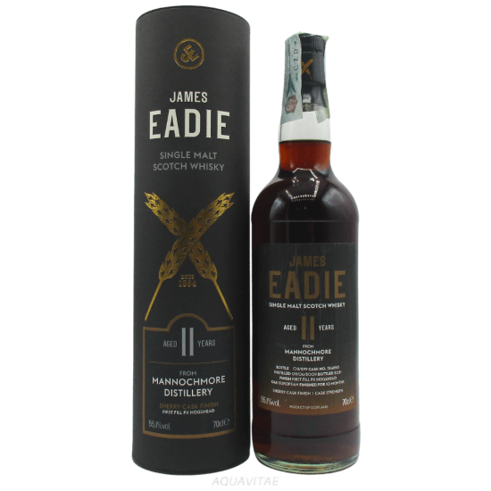 Whisky James Eadie Mannochmore 11 Year Old Single Malt Scotch Whisky