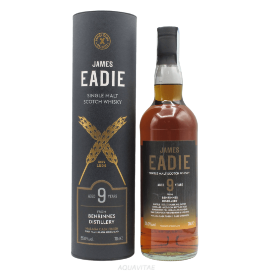 Whisky James Eadie Benrinnes 9 Year Old Malaga Cask Whisky Scottish Single Malt