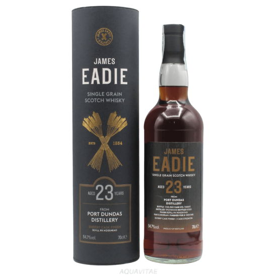 Whisky James Eadie Port Dundas 23 Year Old Whisky Scottish Single Grain